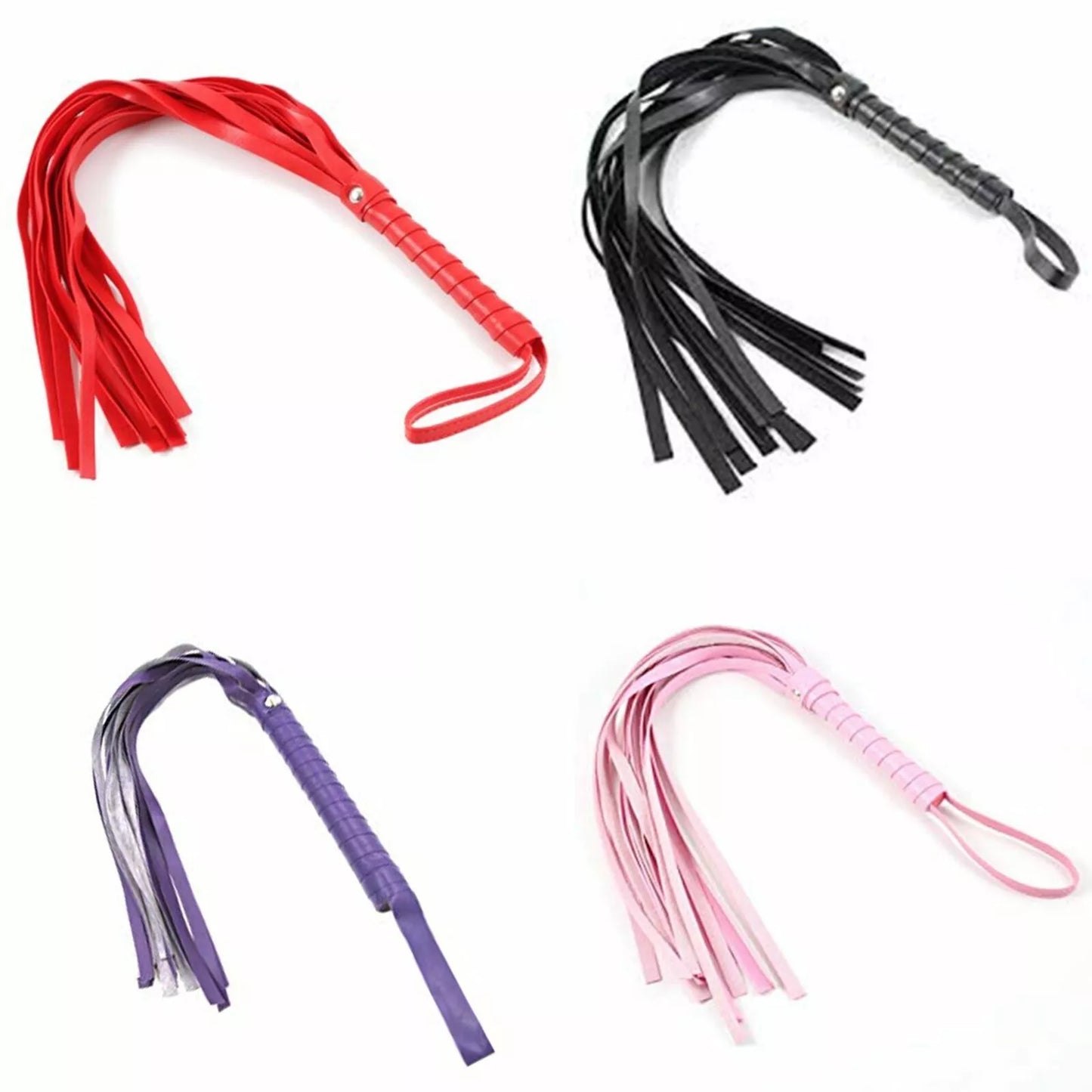 Bondage Set Kit WHIP Flogger BDSM Fetish Ankle Restraint Role Play Sex Toys for Couples Men Women
