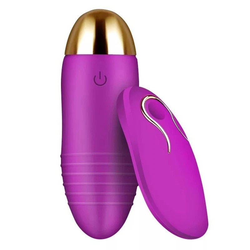 Wireless Remote-Control Vibrating Egg Bullet Vibrator Sex Toy for Men Women Couple Masturbator Massager