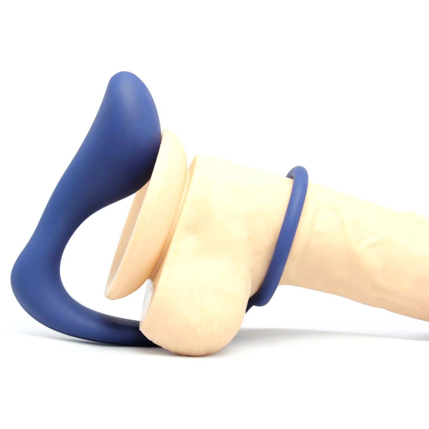 Penis Cock Ring & Anal Butt Plug Prostate Massager Sex Toys for Men Women Couples LGBTQ Gay