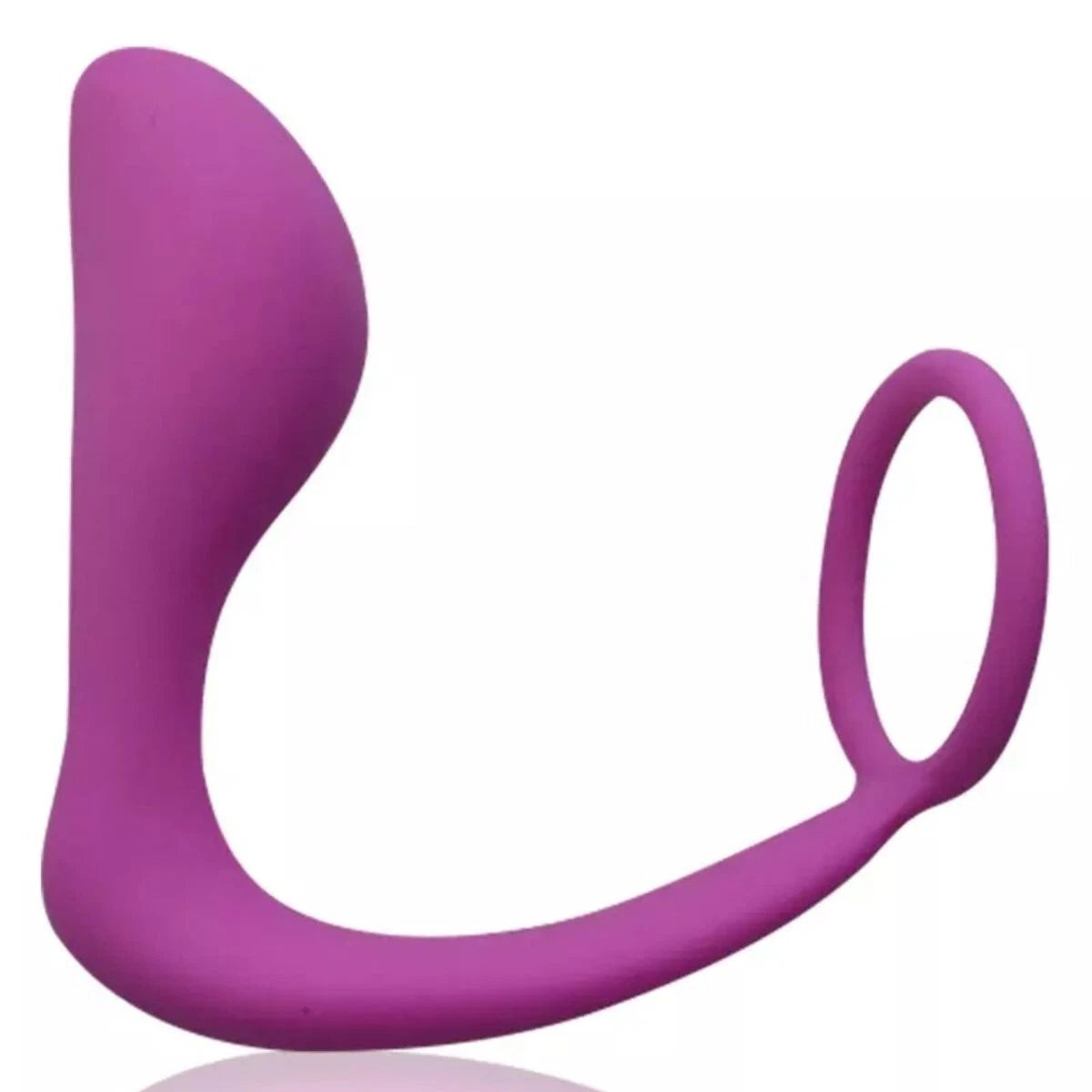 Penis Cock Ring & Anal Butt Plug Prostate Massager Sex Toys for Men Women Couples LGBTQ Gay
