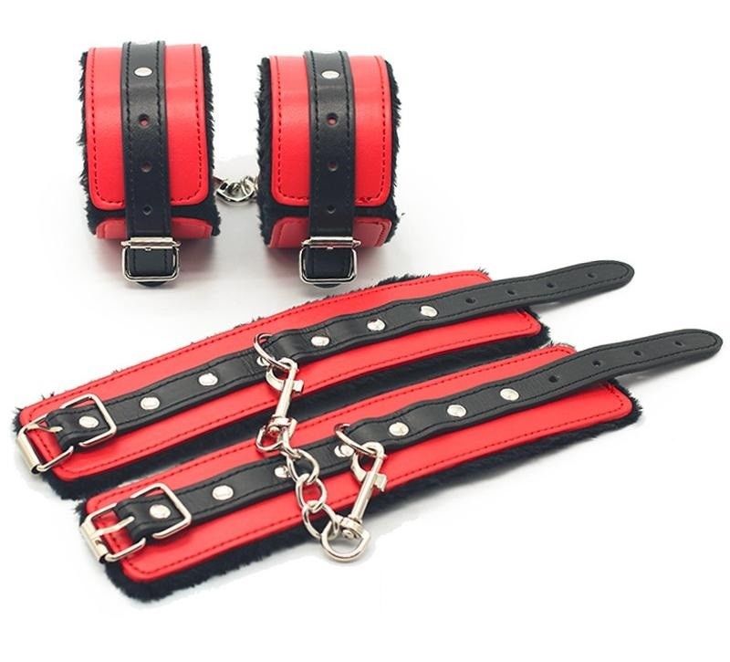 Bondage Set Kit Blindfold Restraint Collar Restraint BDSM Sex Toys for Couples Men Women |Present for Her Him