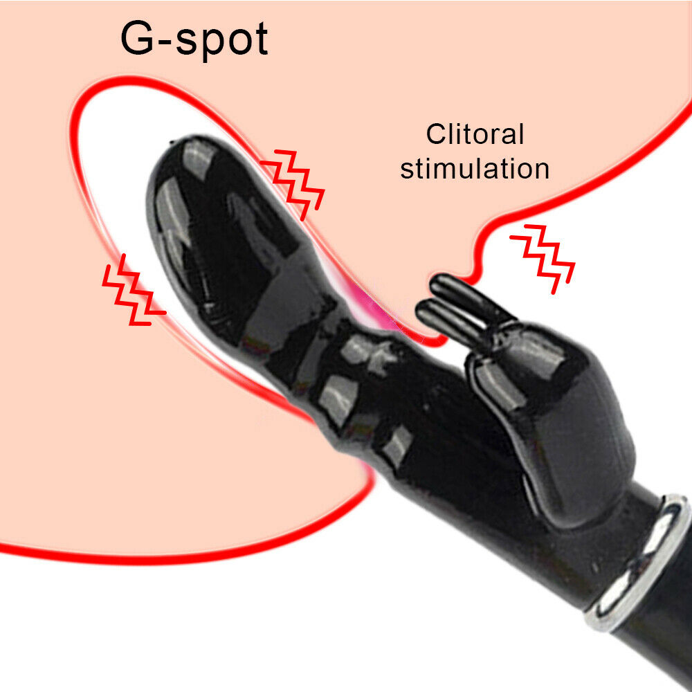 Pussy Vagina G-Spot Rabbit Vibrator Anal Butt Plug Sex Toys for Men Women Couples LGBTQ Gay Masturbator
