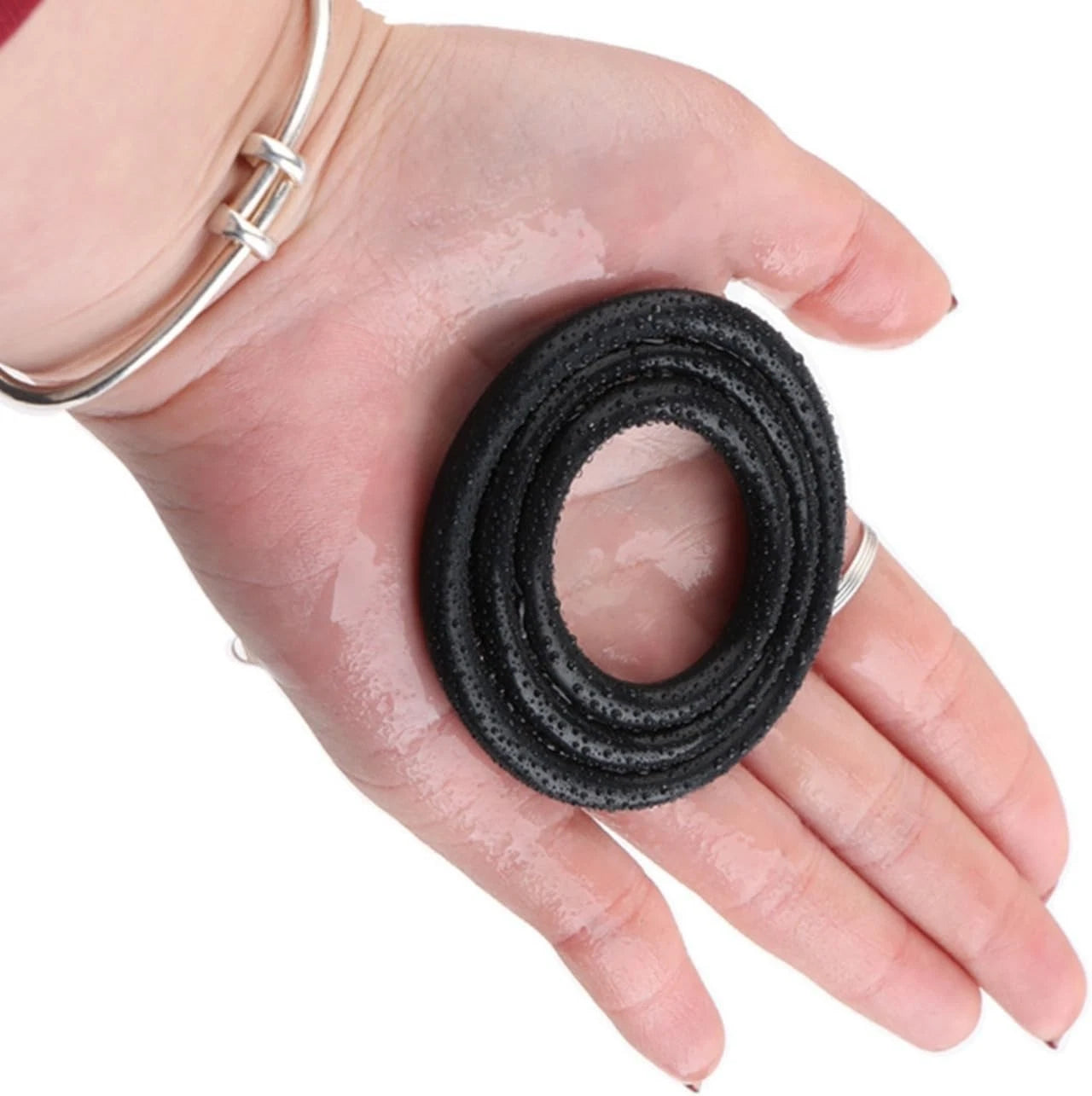 3pcs Penis Cock Ring Enlarger Sleeve Erection Enhancer Delay Ejaculation Male Sex Toys for Men Couples