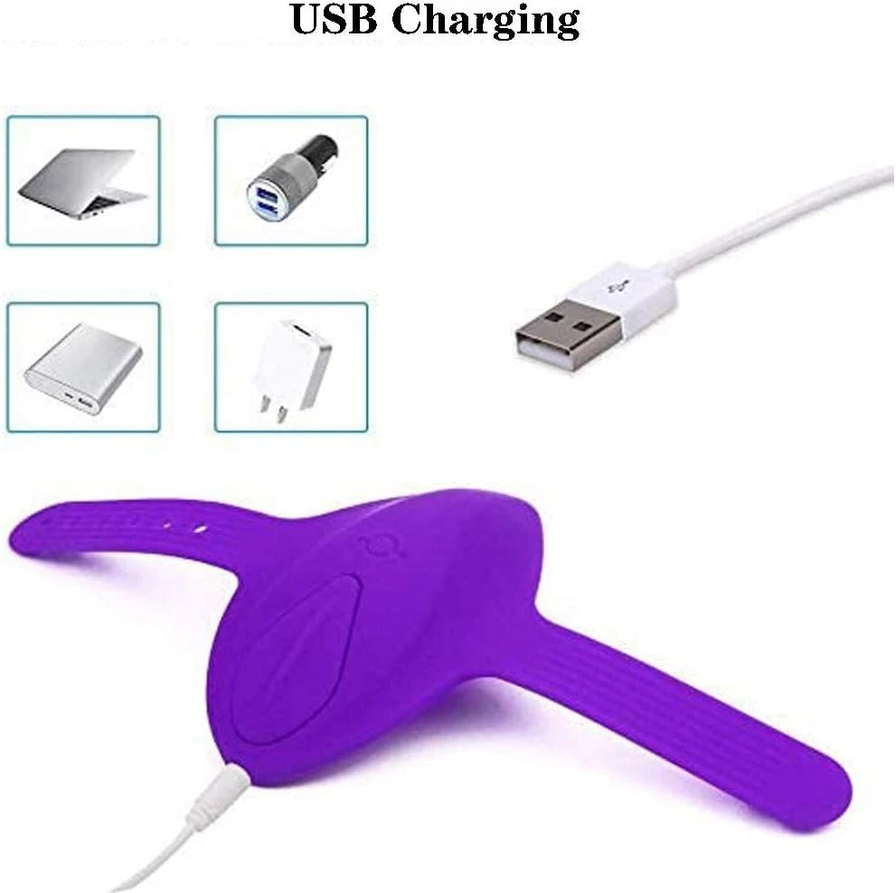 Wearable Clitoral Pussy Underpants Vagina Vibrator G-Spot Massager Sex Toys Men Women