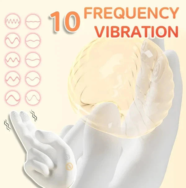 G-Spot Finger Hand Vibrator Dildos Sex Toys For Men Women Couples LGBTQ Gay Anal Butt Plug Clitoris Stimulation