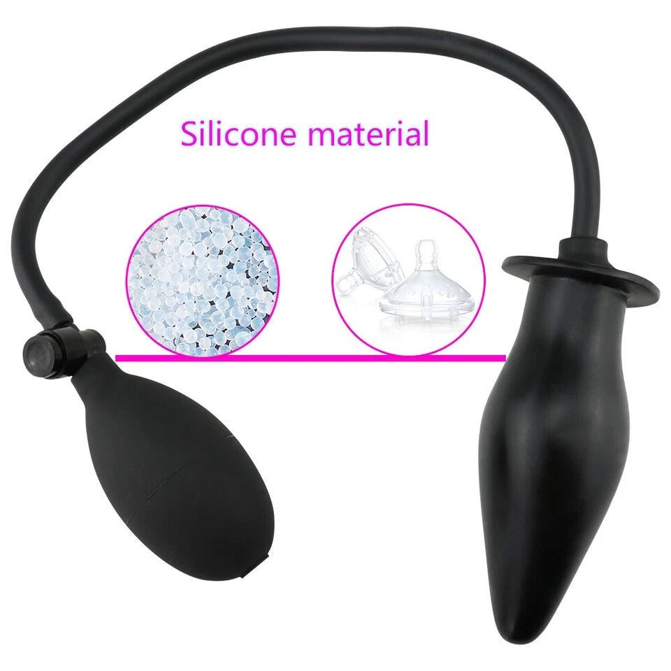 Inflatable Anal Butt PLUG Prostate Massager Sex Toys for Men Couples Women Couples