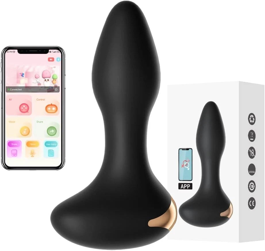 USB Vibrating Anal Butt Plug Dildo Prostate Massager Sex Toys for Men Women Gay LGBTQ