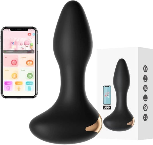 USB Vibrating Anal Butt Plug Dildo Prostate Massager Sex Toys for Men Women Gay LGBTQ