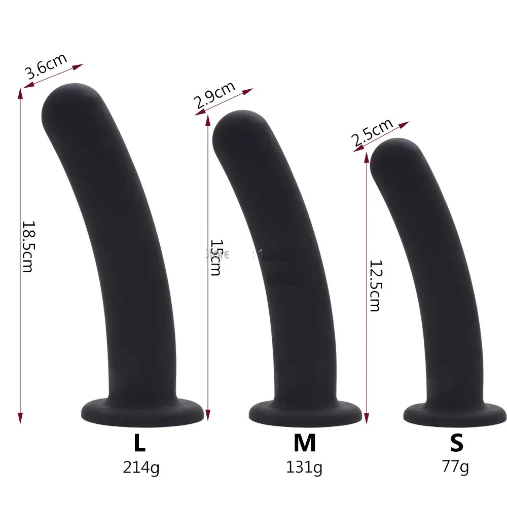 Vagina Anal Butt Plug Trainer Kit Dildo G-Spot Sex Toys for Men Women Couples Gay Lesbian