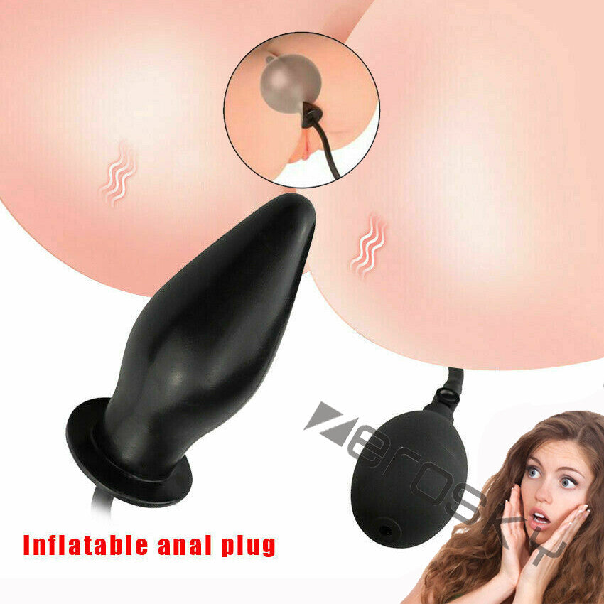 Inflatable Anal Butt PLUG Prostate Massager Sex Toys for Men Couples Women Couples