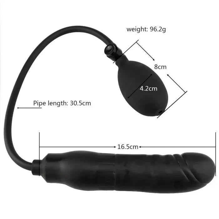 Inflatable Anal Butt PLUG DONG Prostate Massager Sex Toys for Men Couples Women Couples