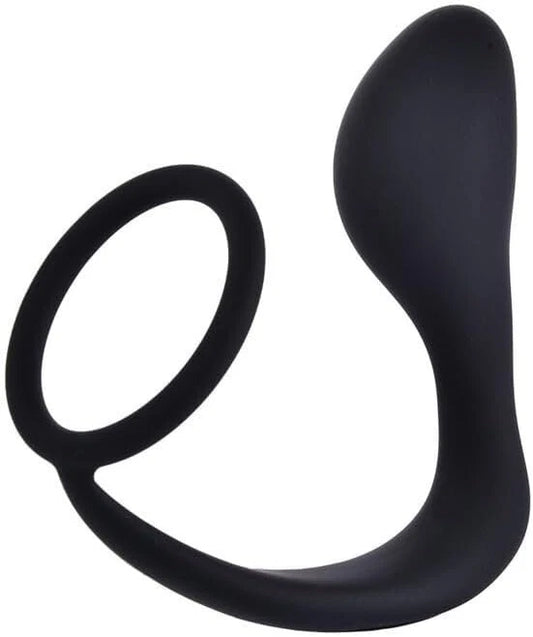 Penis Cock Ring &Anal Butt Plug Prostate Massager Sex Toys for Men Women Couples LGBTQ Gay