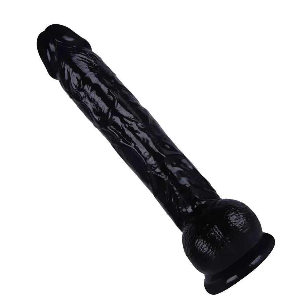12" Huge Dildo Suction Cup Thick Veiny Dong Large Realistic Giant Cock With Ball Sex Toys For |Men Women Couples