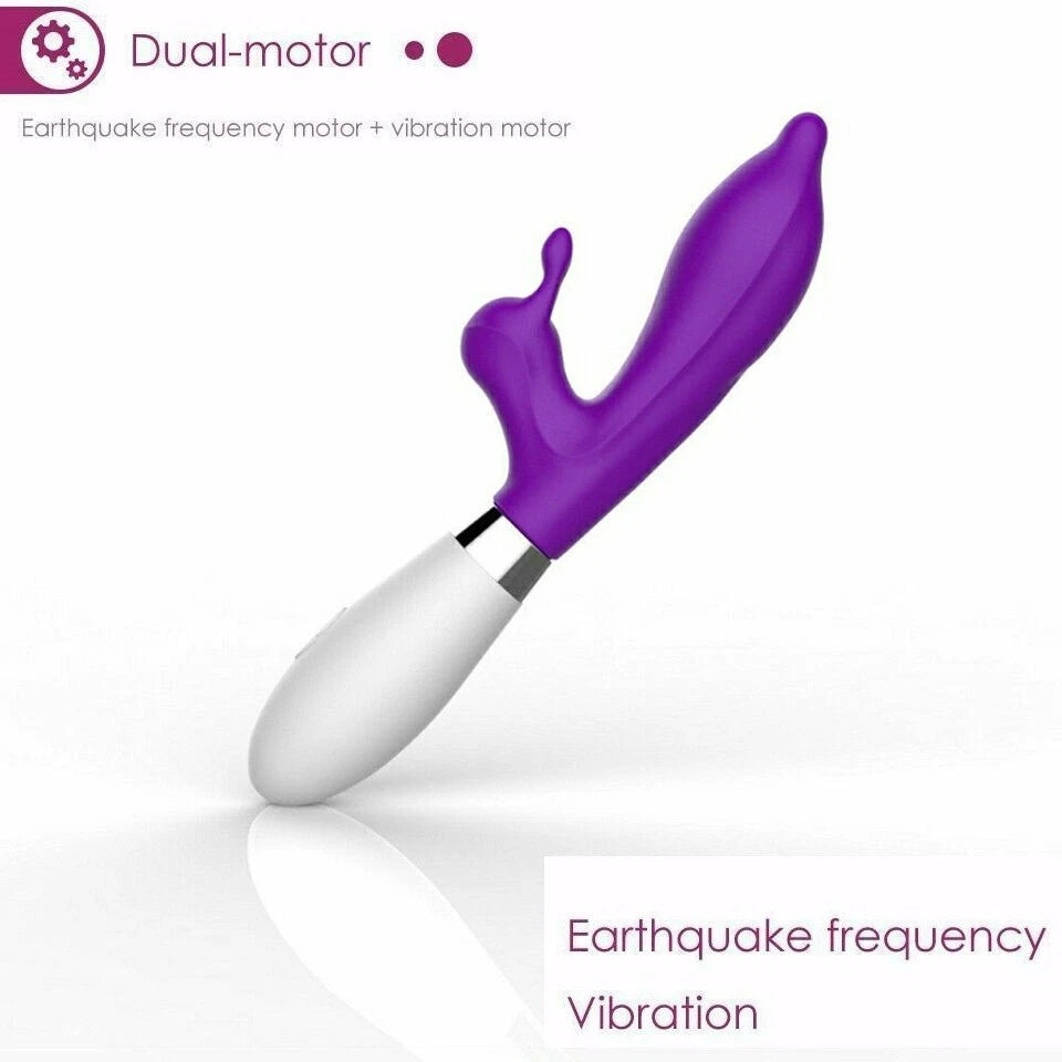 Pussy Vagina Rabbit G-Spot Vibrator Anal Butt Plug Sex Toys for Men Women Couples LGBTQ Gay
