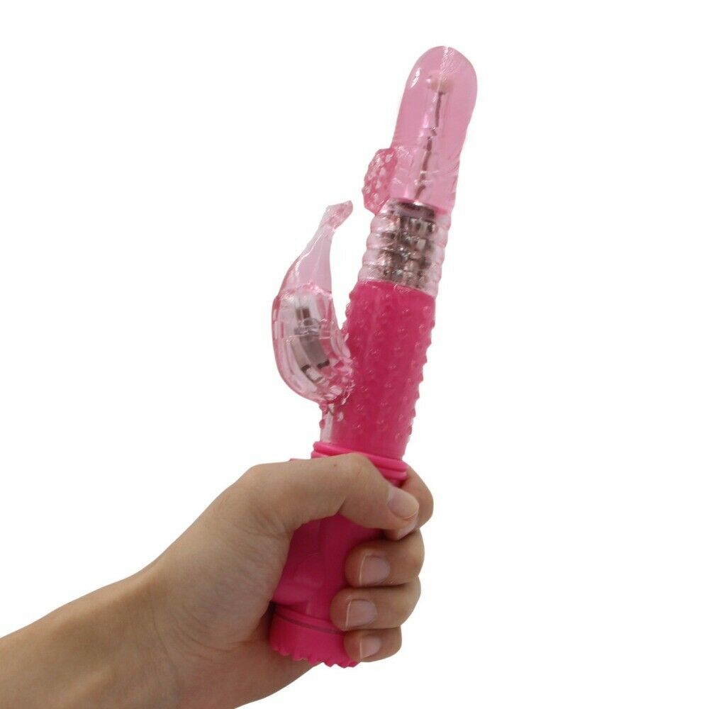 Pussy Vagina Rabbit G-Spot Vibrator Anal Butt Plug Sex Toys for Men Women Couples LGBTQ Gay Masturbator