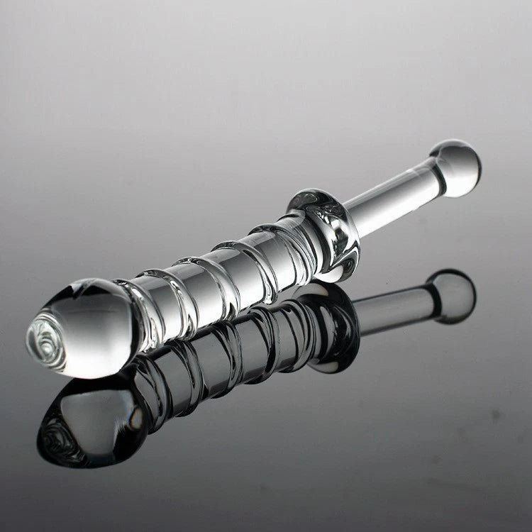 Crystal Glass Anal Beads Butt Plug P- Spot G-Spot Stimulation Dildo Sex Toys for Men Women Couples&nbsp;Gay LGBTQ