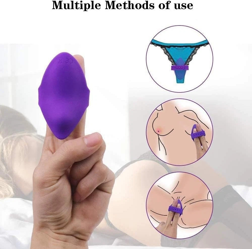 Wearable Clitoral Pussy Underpants Vagina Vibrator G-Spot Massager Sex Toys Men Women