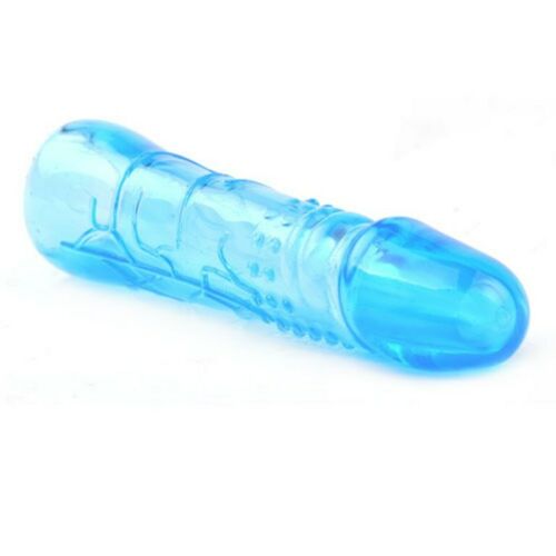 Reusable Extra 7cm Penis Sleeve Extender Enlarger Condom Ejaculation Aid Sex Toys for Men Couples