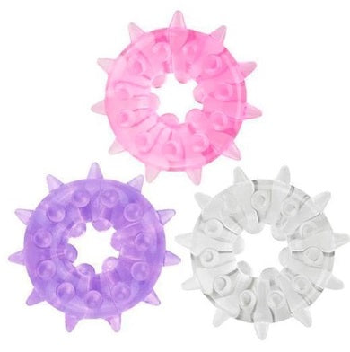 Penis Cock Ring Enlarger Sleeve Erection Enhancer Delay Ejaculation Male Sex Toys for Men Couples