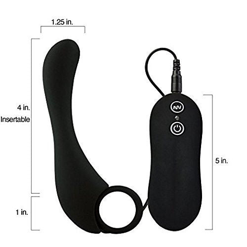 Vibrating Anal Butt Plug Prostate Massager Sex Toys for Men Women Couples LGBTQ Gay