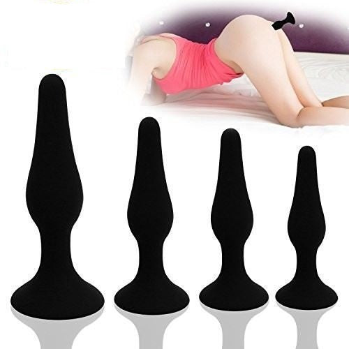 Anal Butt Plug Set Kit Dildo Enema Bulb Prostate Massager Sex Toys for Men Women LGBTQ Couples Gay