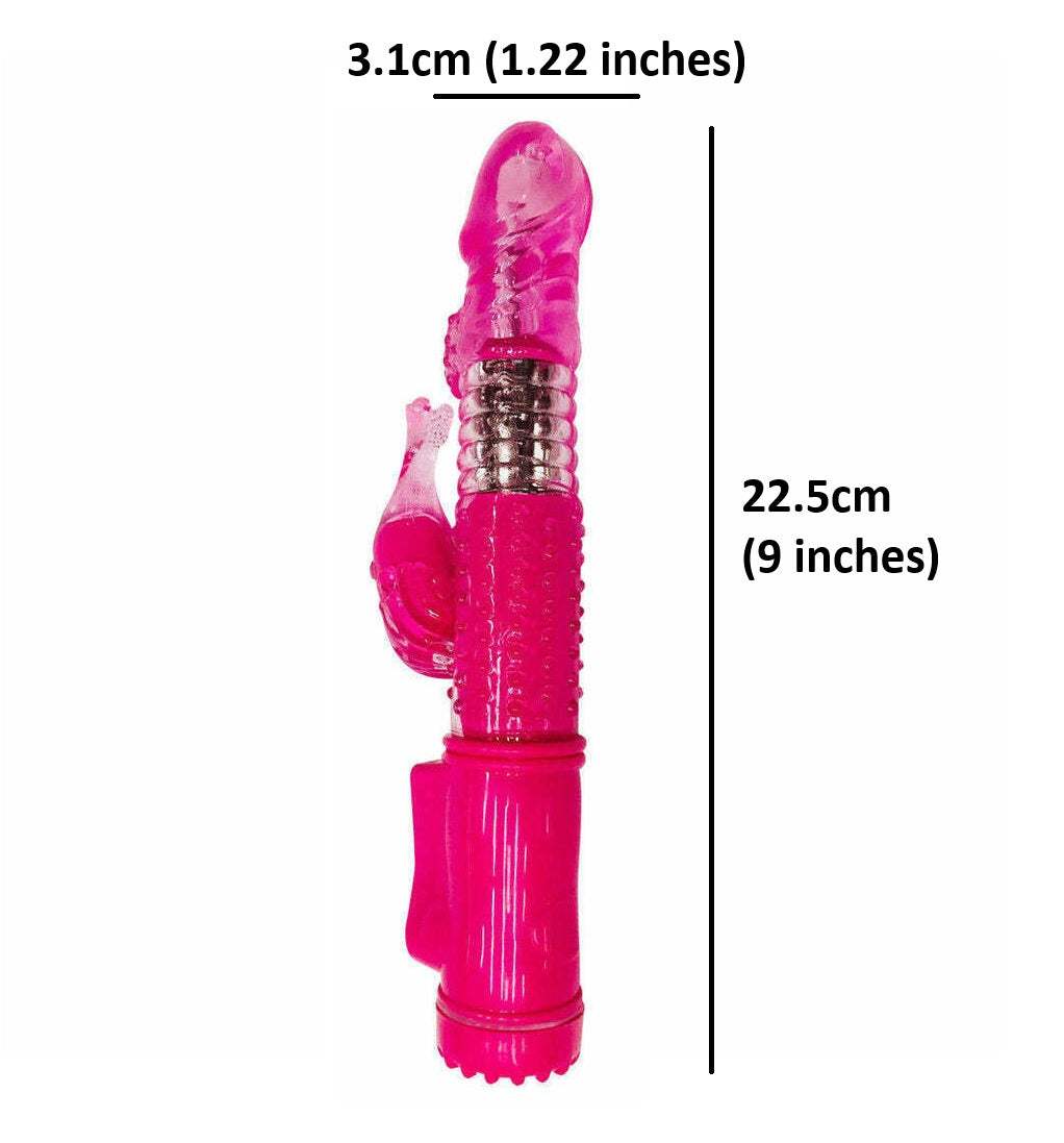 Pussy Vagina Rabbit G-Spot Vibrator Anal Butt Plug Sex Toys for Men Women Couples LGBTQ Gay Masturbator