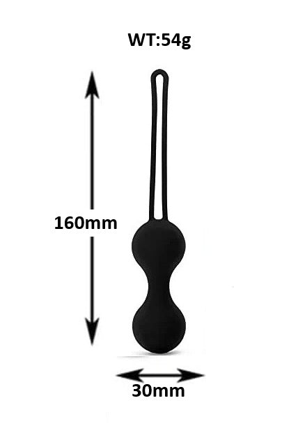 Ben Wa Kegel Balls Pelvic Exerciser Silicone Vaginal Muscle Tightening Exerciser Sex Toys for Women Couples