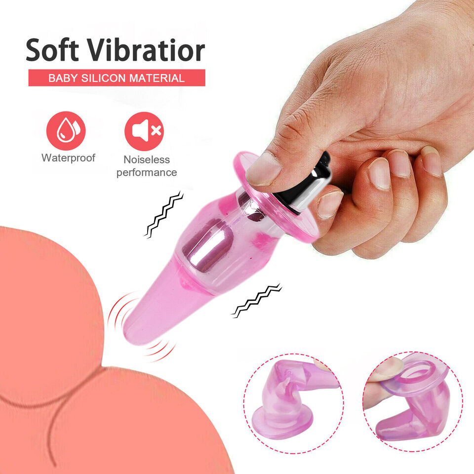 Vibrating Anal Butt Plug Prostate Massager Sex Toys for Men Women Couples LGBTQ Gay