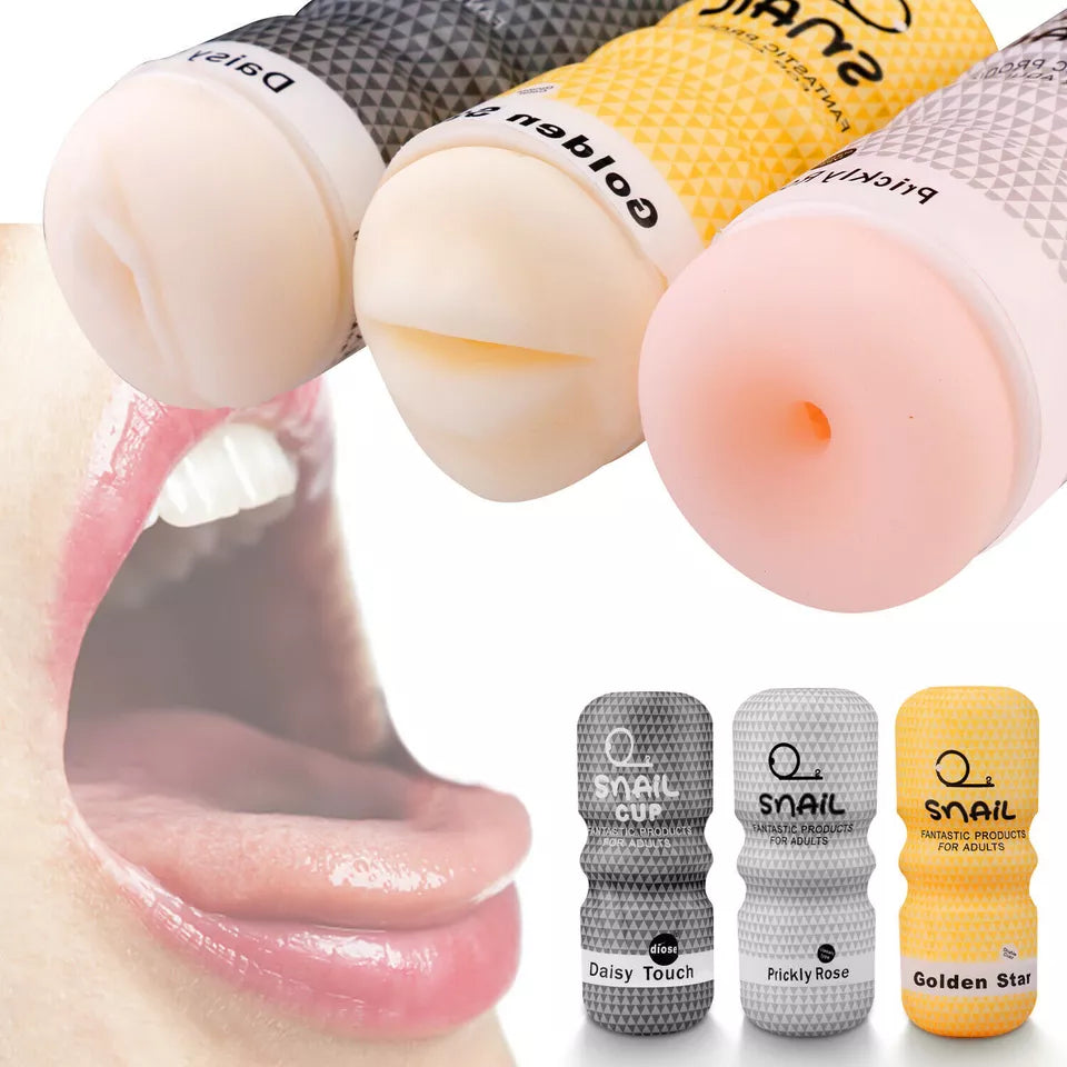 Male Anal Shape Masturbation Cup Stroker Flesh Light Sleeve Masturbator Sex Toys for Men