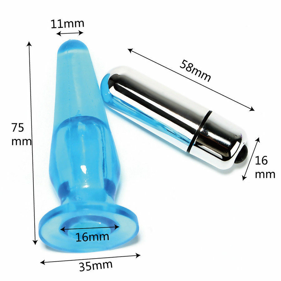 Vibrating Anal Butt Plug Prostate Massager Sex Toys for Men Women Couples LGBTQ Gay
