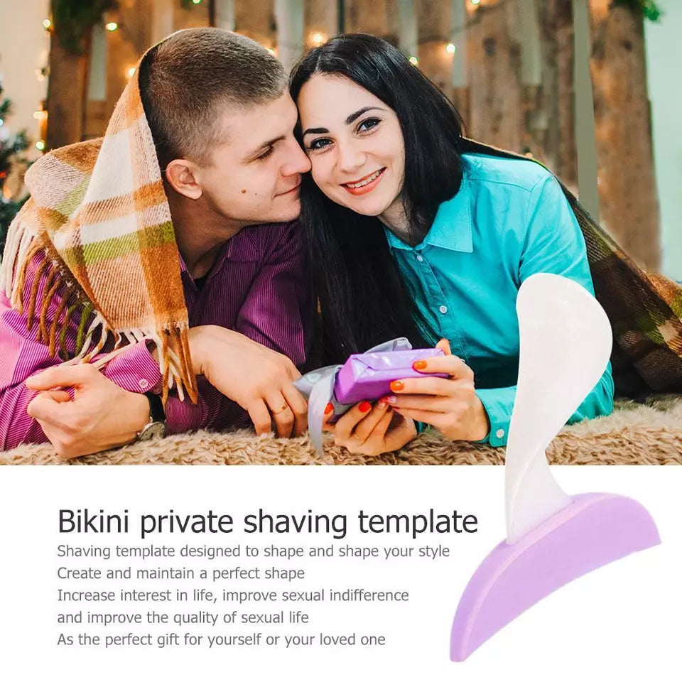 MOON SHAPE Bikini Razor Privates Shaving Stencil Shaping Tool for Pubic Hair Women