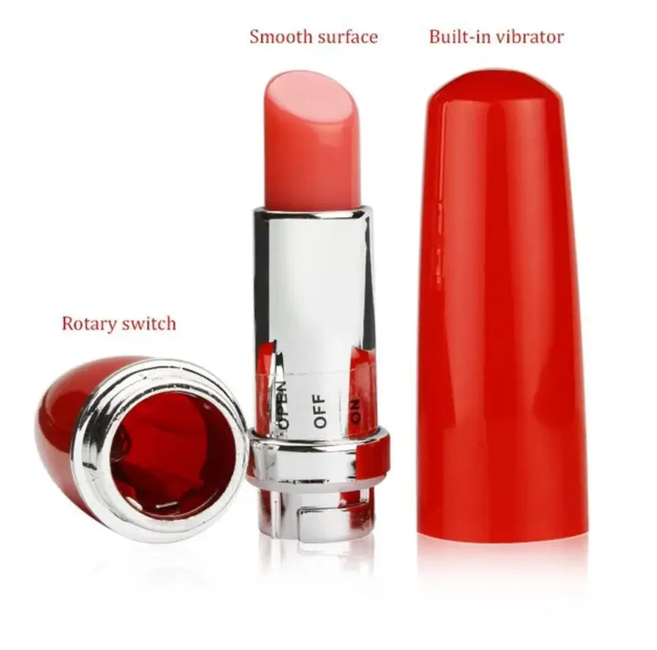Vibrating Lipstick Bullet Vibrator Anal Butt Plug Sex Toys for Men Women Couples LGBTQ Gay