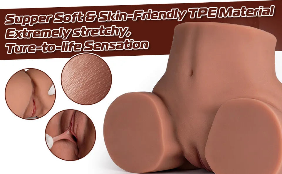 Realistic Sex Dolls Male Masturbator Women Body Torso Ass Anal Pussy Vagina Hole Sex Toys for Men