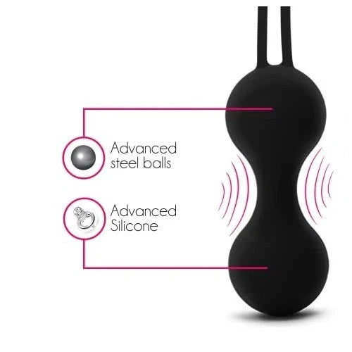 Ben Wa Kegel Balls Pelvic Exerciser Silicone Vaginal Muscle Tightening Exerciser Sex Toys for Women Couples