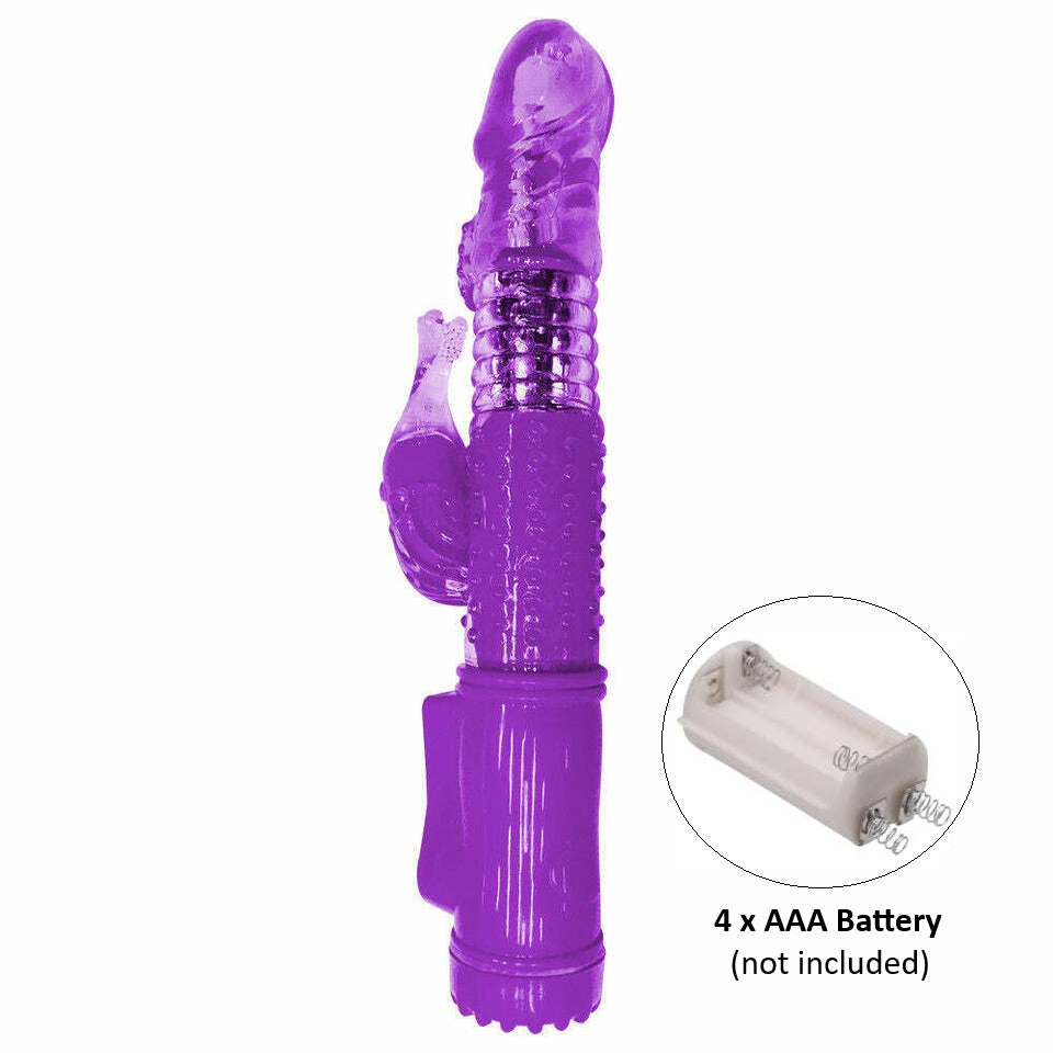 Pussy Vagina Rabbit G-Spot Vibrator Anal Butt Plug Sex Toys for Men Women Couples LGBTQ Gay Masturbator