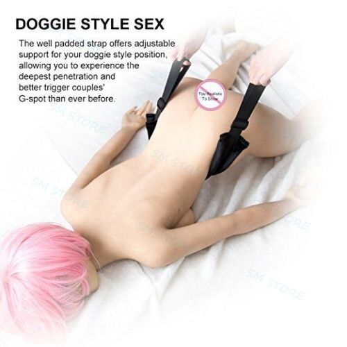 Doggy Style Sex Position Strap On Harness Bondage Restraint Set Kit Sex Toys for Couples BDSM