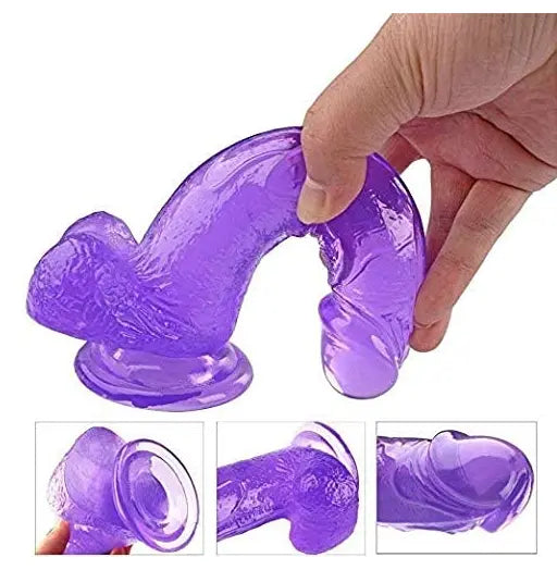 8" Realistic Dildo Suction Cup Thick Veiny Dong Giant Cock With Ball Sex Toys For Men Women Couples
